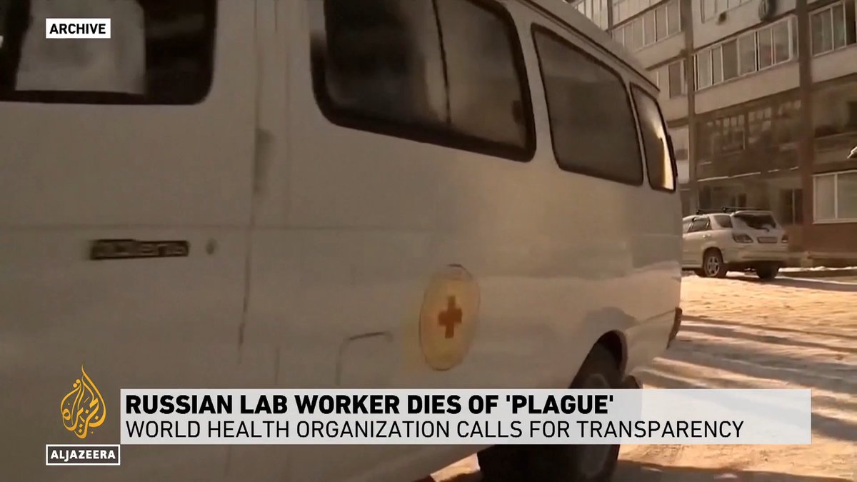 The World Health Organisation says it is investigating reports that a worker died and another was infected after being accidentally exposed to plague at the Irkutsk Anti-Plague Institute in Siberia. The Kremlin has refuted the reports. Al Jazeera's Julide Ayger reports.