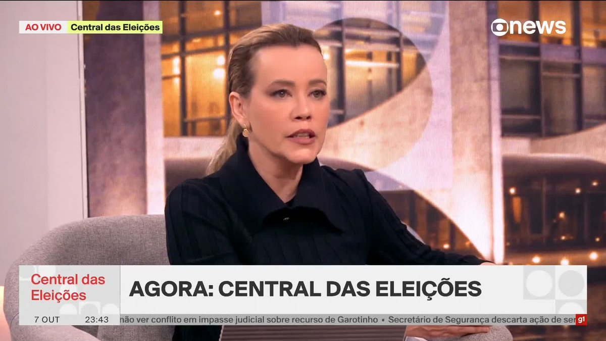 Natuza: Com Lula ou Flávio, a crise está contratada. A pergunta é: quem vai conduzir melhor a solução para a crise? ➡️ #CentraldasEleições – de segunda a sexta, às 19h e às 23h, na #GloboNews. Assista na TV e no #Globoplay #eleições2026