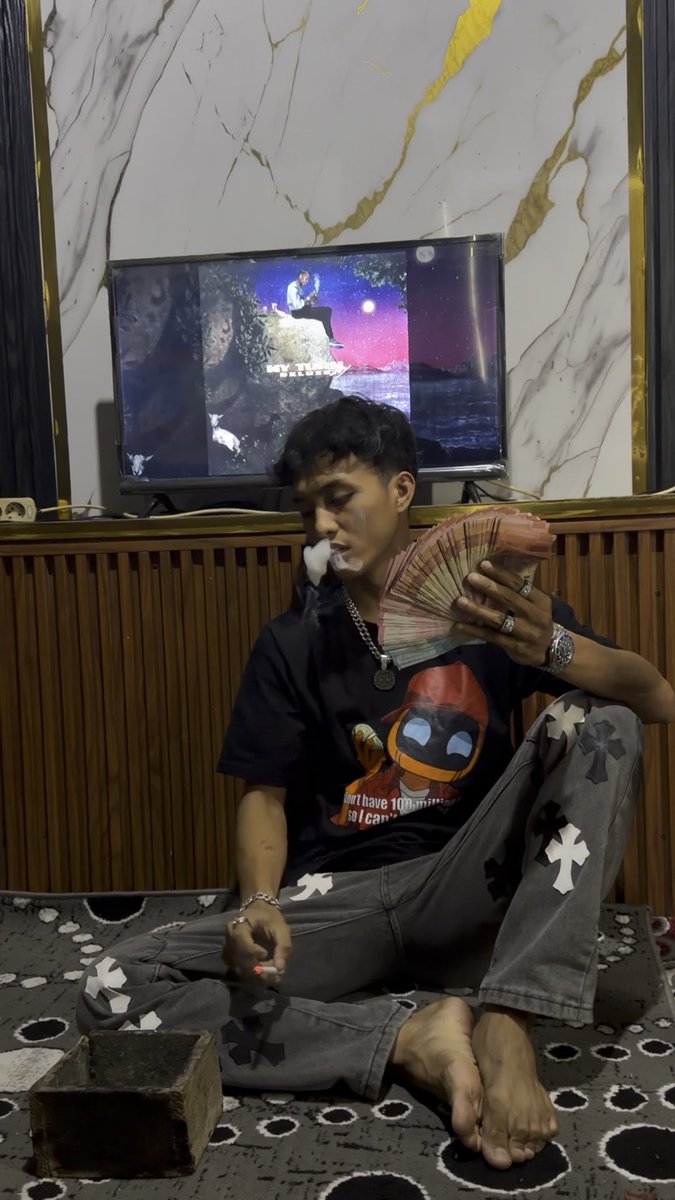 When it gets too hot, I just fan myself with money.