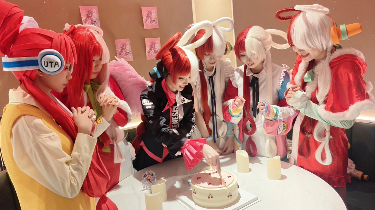 同じ場所にこんなにたくさんのONE PIECE好きの方やコスプレイヤーさんがいて、本当に感動…! 作品への愛が集まった空間で、すごく幸せな時間でした🥹✨ #ONEPIECE #ウタ #綺太郎