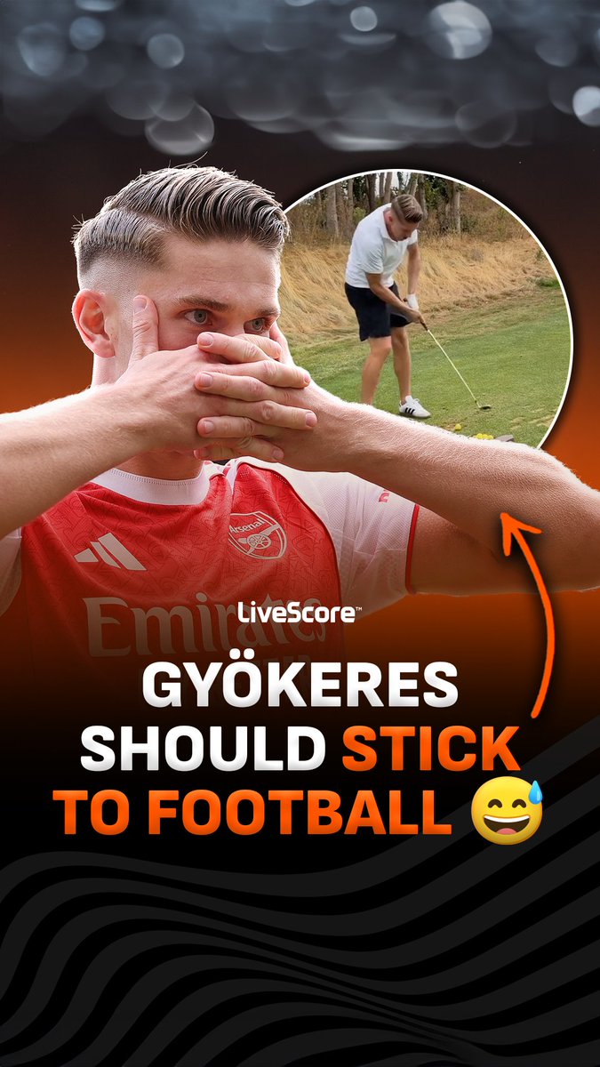 Good job he’s a professional footballer 🤣🏌️‍♂️ 🎥 / IG - benwhite