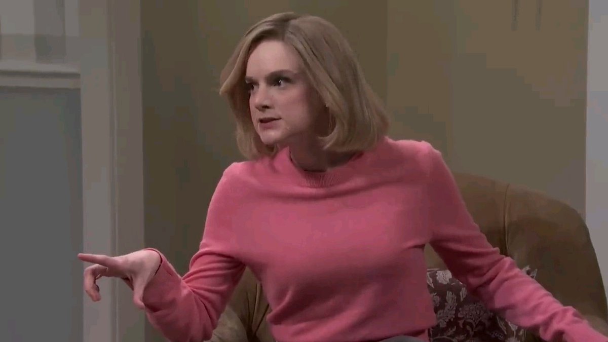 THIS SNL SKETCH TURNED “I NEED TO TELL YOU SOMETHING” INTO A COMEDY NIGHTMARE. Ashley Padilla plays a mother sitting down with her family before dinner. She has something important to say. But before she says it, she makes everyone promise not to react. That should have been the warning. Because the more she tries to control everyone's reaction, the more nervous everyone becomes. Then she finally reveals what she's been struggling with. She's beginning to question her political beliefs. And immediately, the family starts reacting. That's when Padilla's performance takes over. She doesn't want an argument. She wants permission to admit that she might have changed her mind. Every interruption makes her more frustrated. Every attempt to explain herself makes the situation more uncomfortable. The political joke is obvious. The family dynamic is where the sketch gets interesting.