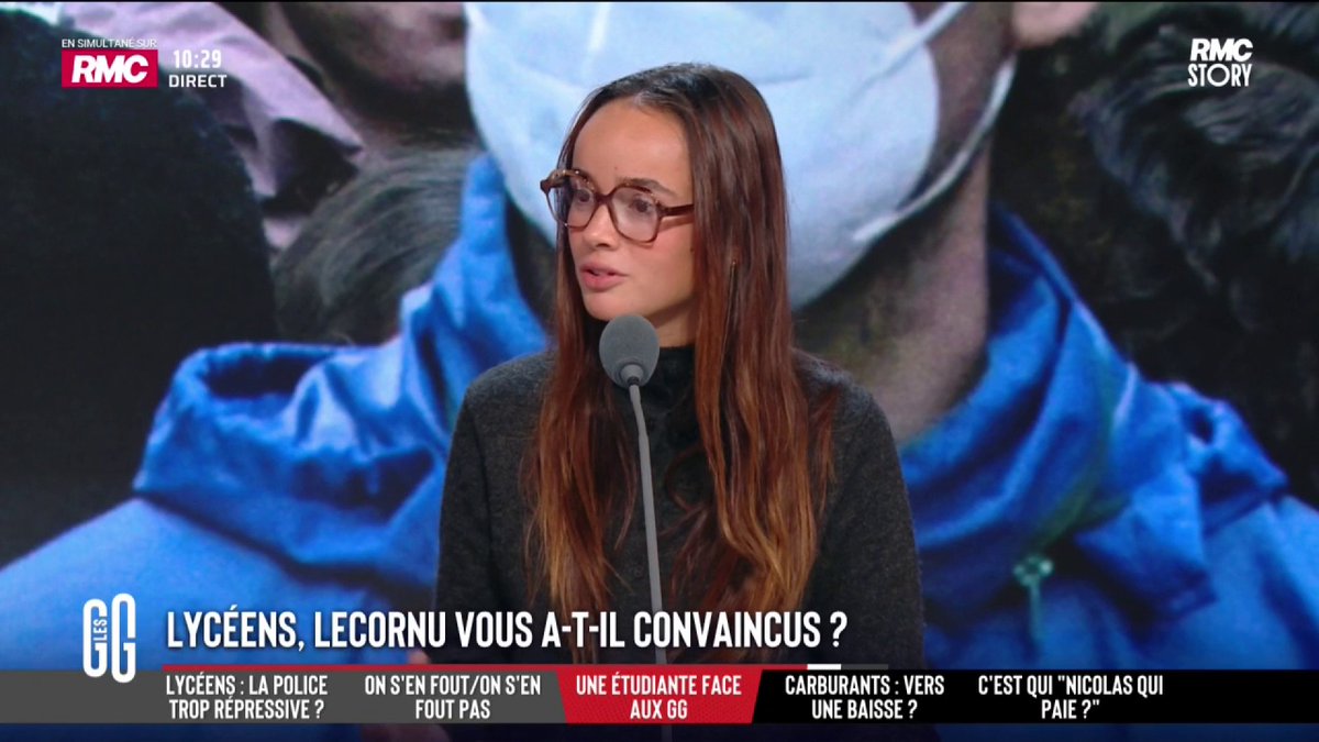 🏫 "Je n'ai pas 1 prof à la fac qui n'était pas de gauche." 🗣️ Louise Montangon, responsable de l'UNI Bordeaux : "Oui j'ai envie de faire de la politique plus tard. La droite étudiante est trop peu représentée. L'extrême gauche gangrène nos lycées et nos facultés." #GGRMC