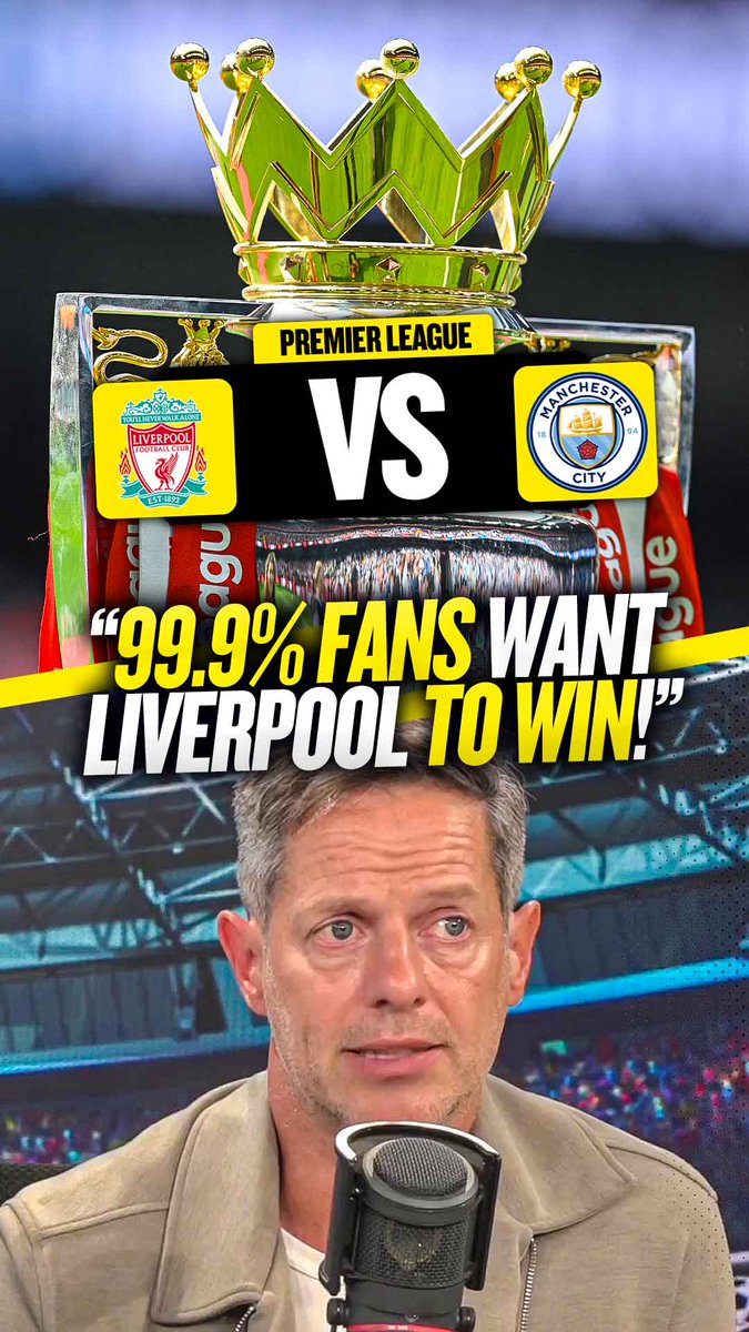 😬 "I don't know if a team has ever been willed to lose by so many people!" 🙏 "99.9% of the football world want Liverpool to win!" Scott Minto believes #MCFC will have more hate watchers vs #LFC than any team in the history of the Premier League! 👀