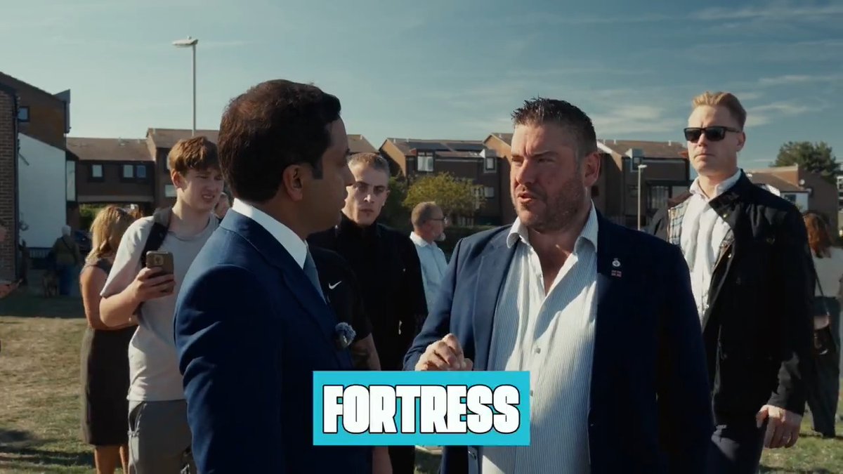 This former Royal Marine endorses Operation Fortress. 💪