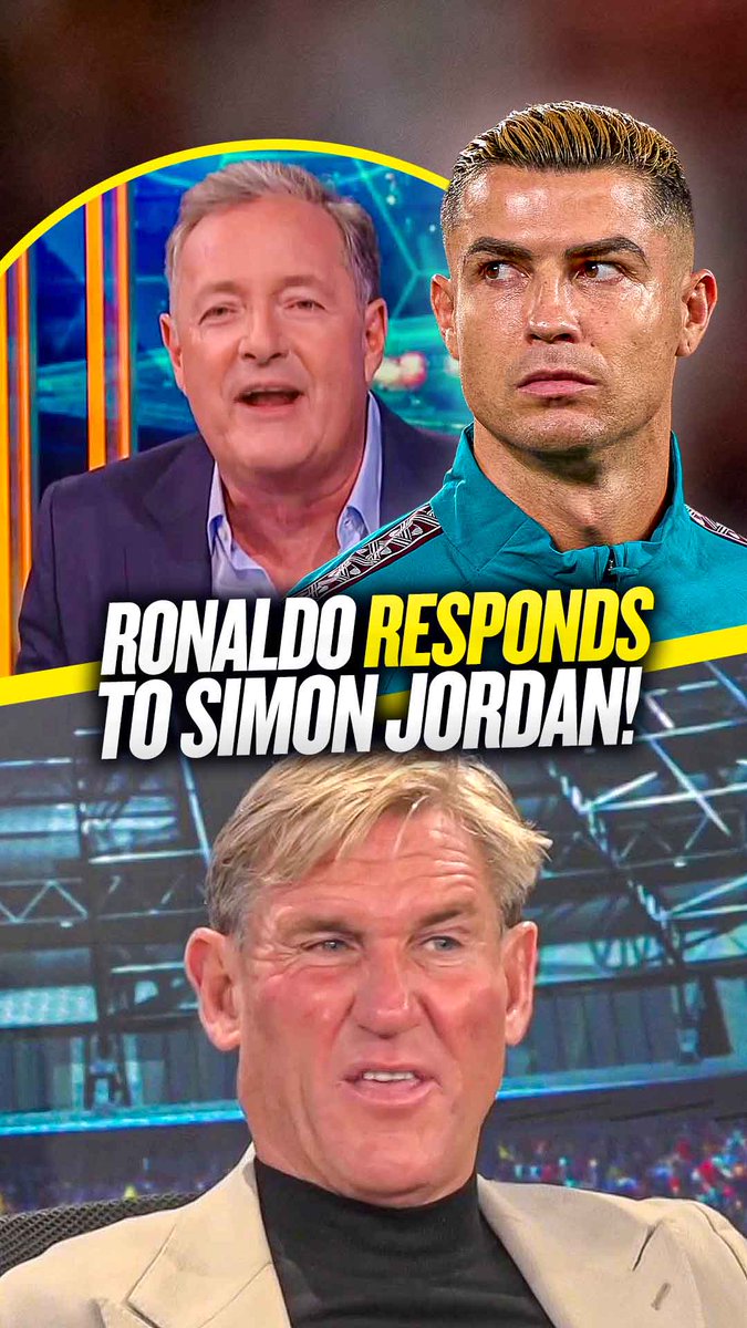 😡 "Botox!?" Simon Jordan reacts to Cristiano Ronaldo firing back at him over his clash with @PiersMorgan! 👀