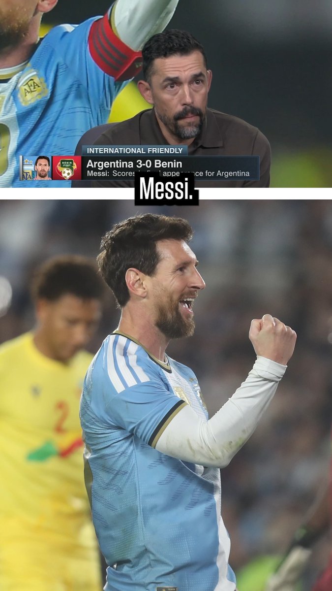 Where does Messi rank in the top five players of all time? 🔺🔻