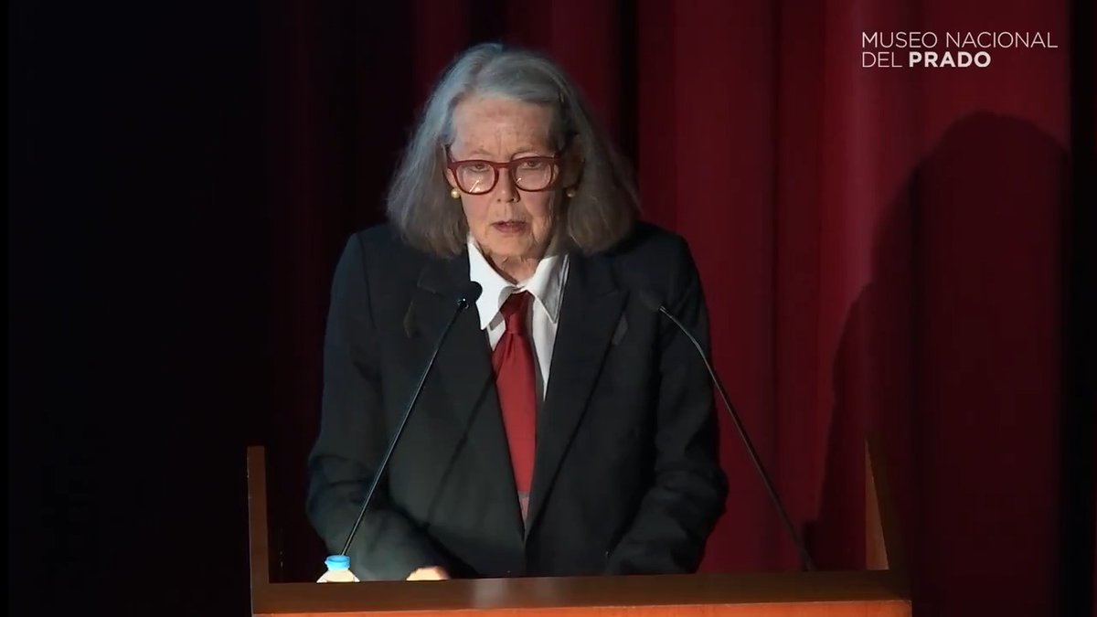 El Museo del Prado felicita a la poeta y ensayista Anne Carson, ganadora del Premio Nobel de Literatura 2026 Su interés por el "Perro semihundido" de Goya dio como fruto la conferencia "Duda/Hesitation", que impartió en 2023 durante su visita al Museo