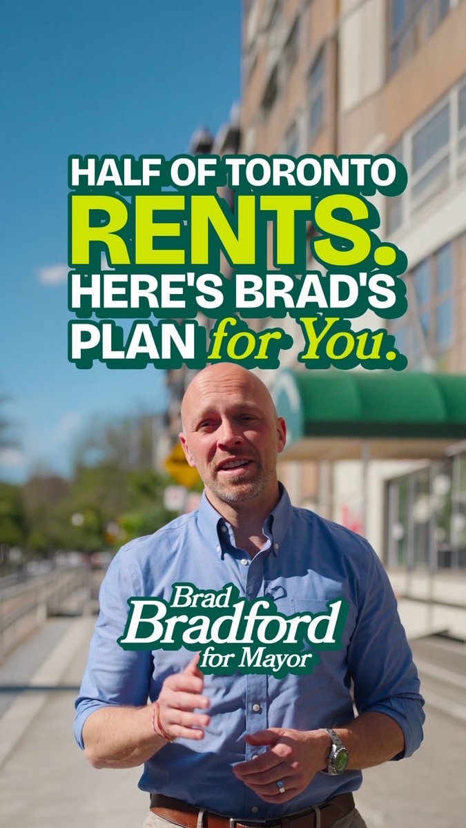 Half of Toronto rents. Here’s a plan to deliver real change for Toronto’s renters: 🏠 Keep: Enforce renoviction rules and hold bad actors accountable with public reporting. ❄️ Cool: Guarantee at least one cool room in every rental, without a rent hike to pay for it. 🏗️ Build: Give non-profit builders clear rules and early funding to get more affordable housing built. On October 26, vote for change.