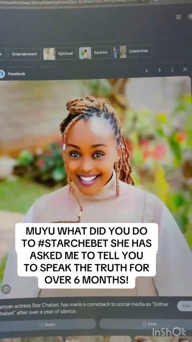 Former househelp of Kawangware actress Star Chebet has told The Truth Watchdog that a woman named Muyu is the one who initiated her into rituals and trapped her soul. This might be true. I have attached a video of Muyu at the end of this clip. She appears in those rituals. You can search her on TikTok as Muyu Stable Genius.