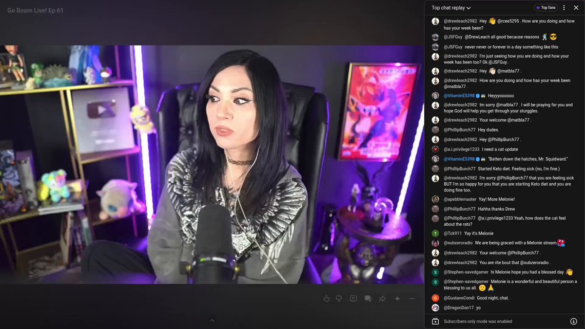 No wonder people don't watch Melonie Mac's streams, this is what you have to deal with for an hour plus.