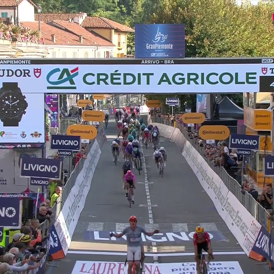 QUEL SPRINT DE DORIAN GODON ! Le Français remporte le Gran Piemonte, sa septième victoire de l'année 🇫🇷