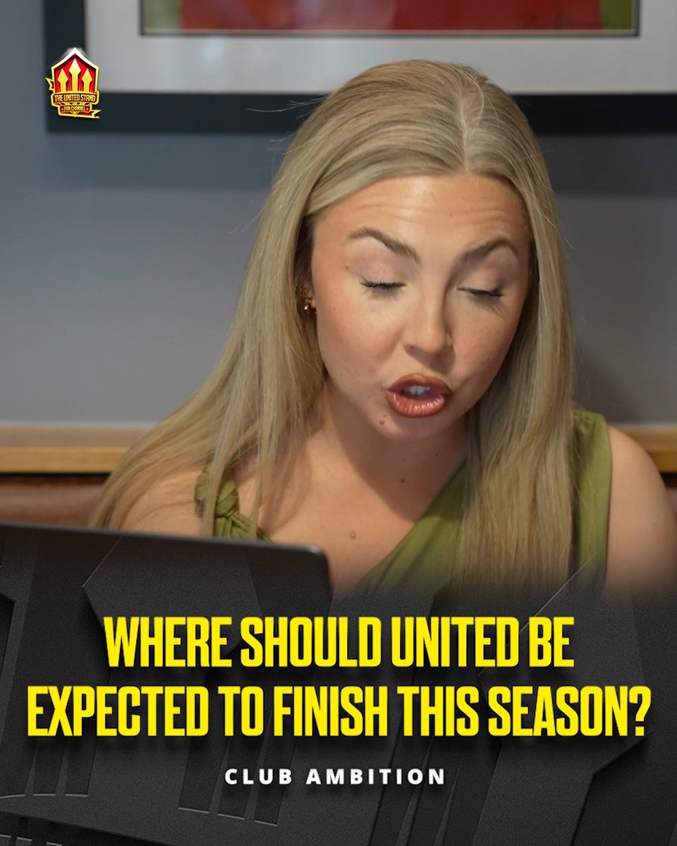 "Man Utd should be MAKING MOVES in the summer to ensure they have the best possible chance of finishing SECOND or THIRD in the Premier League!" 📈 #mufc