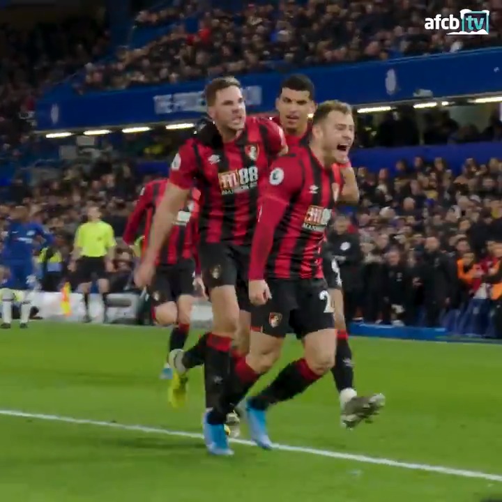 ⏪ Absolute chaos at Stamford Bridge... 🤪 AFC Bournemouth 🍒 | #afcb 🍒