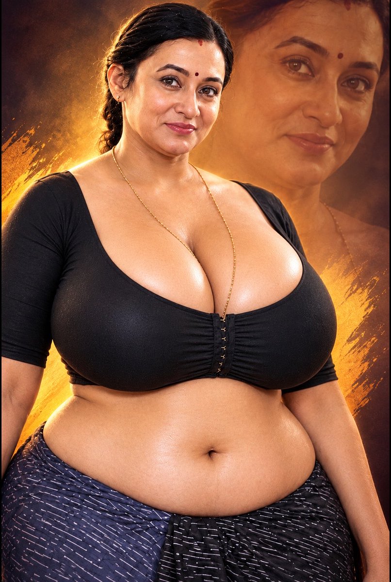 Black blouse barely holding her in, soft belly out, gold chain sliding between them #DesiDeluge #BustyBhabhi #HugeTitsOnTheLoose #diva #Pushpa #Srivalli #kasthurishankar #indian #PranithaSubash #kayadulohar #PriyankaMohan #keerthisuresh #Nikithavimal #RukminiVasanth #Mamithabaiju