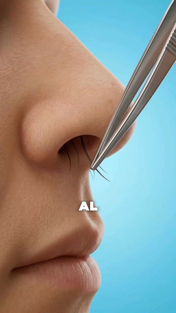 Arrancar o recortar ¿Qué es mejor para el pelo en la nariz? Acá te explico 👇🏽