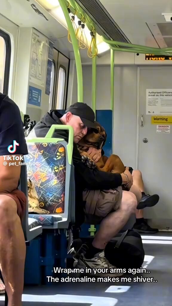Dogs love their people. The people love their dogs.