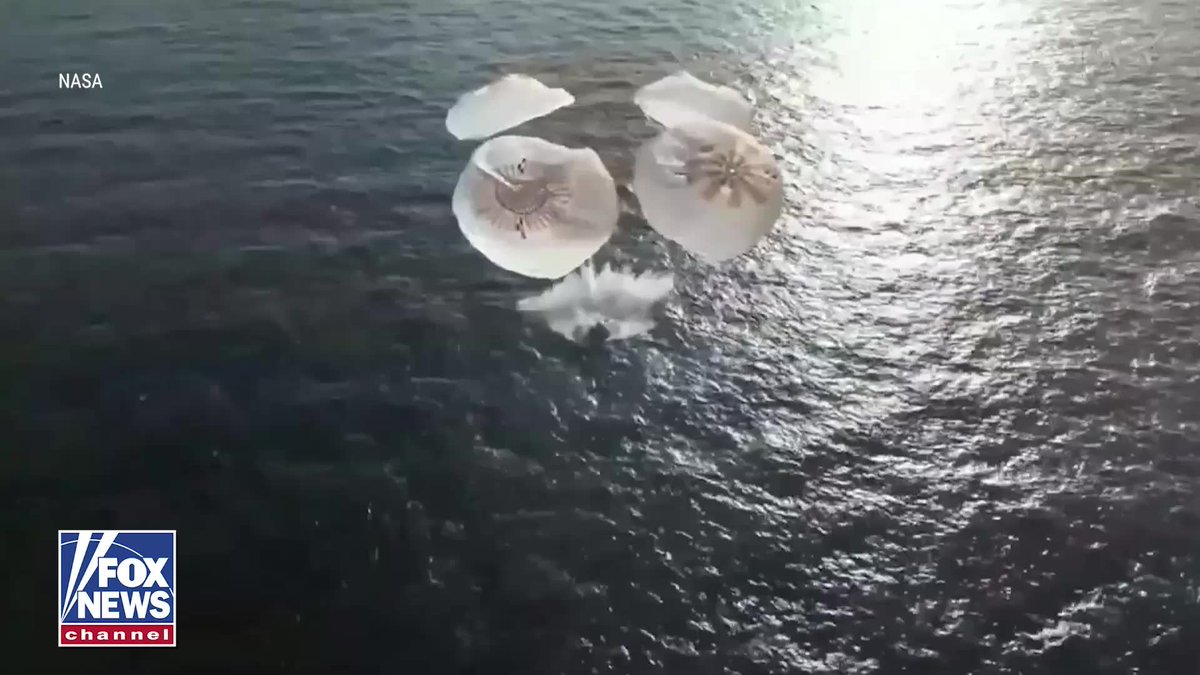 BACK ON EARTH: After 237 days in space, four NASA Crew-12 astronauts make a safe return, splashing down in the Pacific Ocean off the California coast aboard a SpaceX Dragon capsule. The crew spent months aboard the International Space Station conducting scientific research and maintaining the orbiting laboratory before undocking Wednesday and making the journey home Thursday.