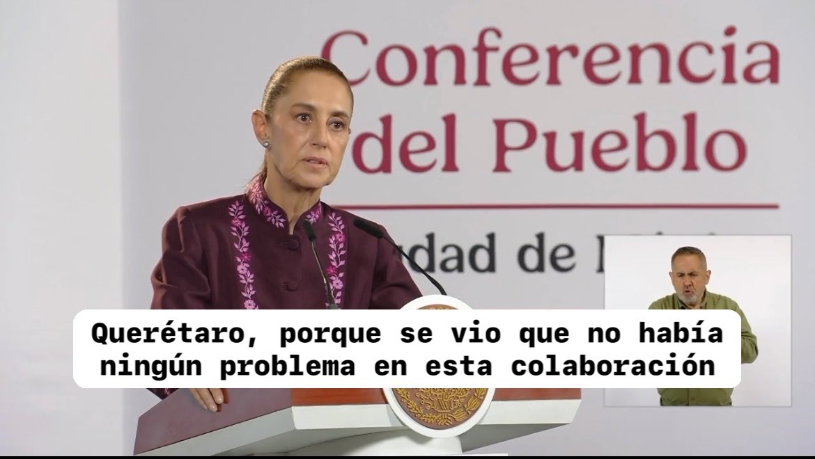 Después de 4 días de hacer el ridículo, hoy la presidente aceptó que no hubo ningún acto ilegal por parte del gobierno de #Querétaro ni del embajador Johnson con relación al inicio de la construcción de la academia internacional de policías. Siempre termina igual, echándose un rollo para no aceptar directamente que se EQUIVOCARON