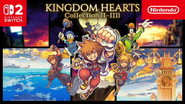 Experience 10 magical adventures in one collection with KINGDOM HEARTS Collection [I～III]! Play now on Nintendo Switch 2: