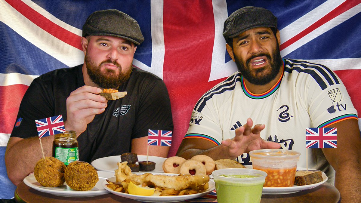 Had to test out these British foods 😂