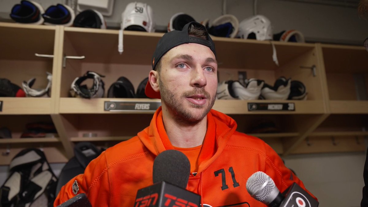 "I didn't think twice. I'm excited to become a Flyer." Forward Michael Bunting met with the media following Thursday's morning skate in Ottawa. #PHIvsOTT