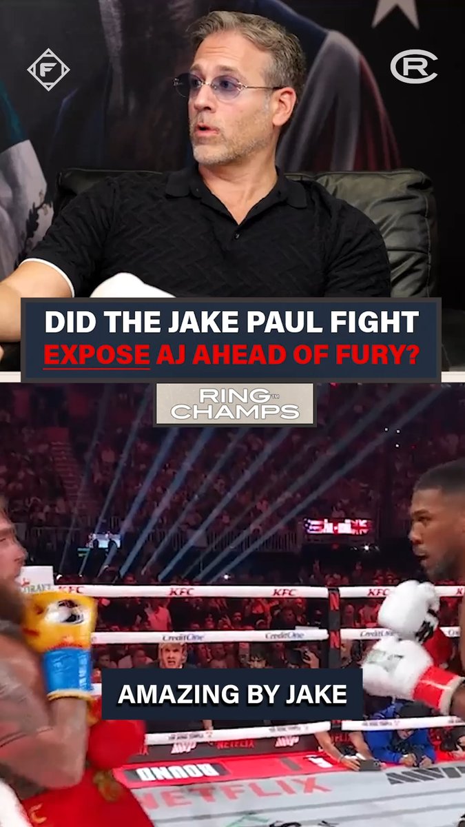 "That's an AWFUL situation for AJ" 😳 - Max Kellerman Max Kellerman breaks down why Anthony Joshua has the long odds against Tyson Fury and why the Jake Paul fight showed exactly why. Full Episode with Max Kellerman out NOW on the RING CHAMPS YouTube!