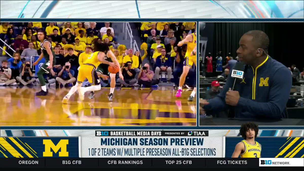“We gotta show up every day with a great attitude, understanding that the task is a difficult one, but we’re capable of getting it done.” 🗣️ Michigan Men's Basketball HC Mike Boynton Jr.
