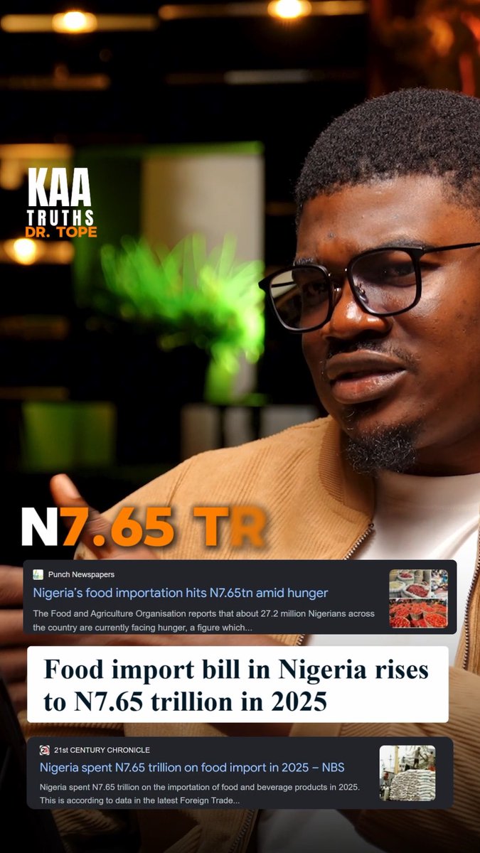 A conversation with the Special Adviser to the President on Economic Affairs. He defends the president’s policies and we brought the numbers. Full video below 👇🏾