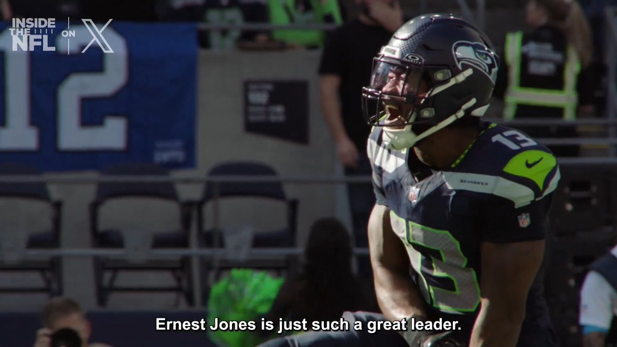 “Don’t be scared!” Ernest Jones spooked the Chargers in the opening game of October 🔊 Seattle Seahawks