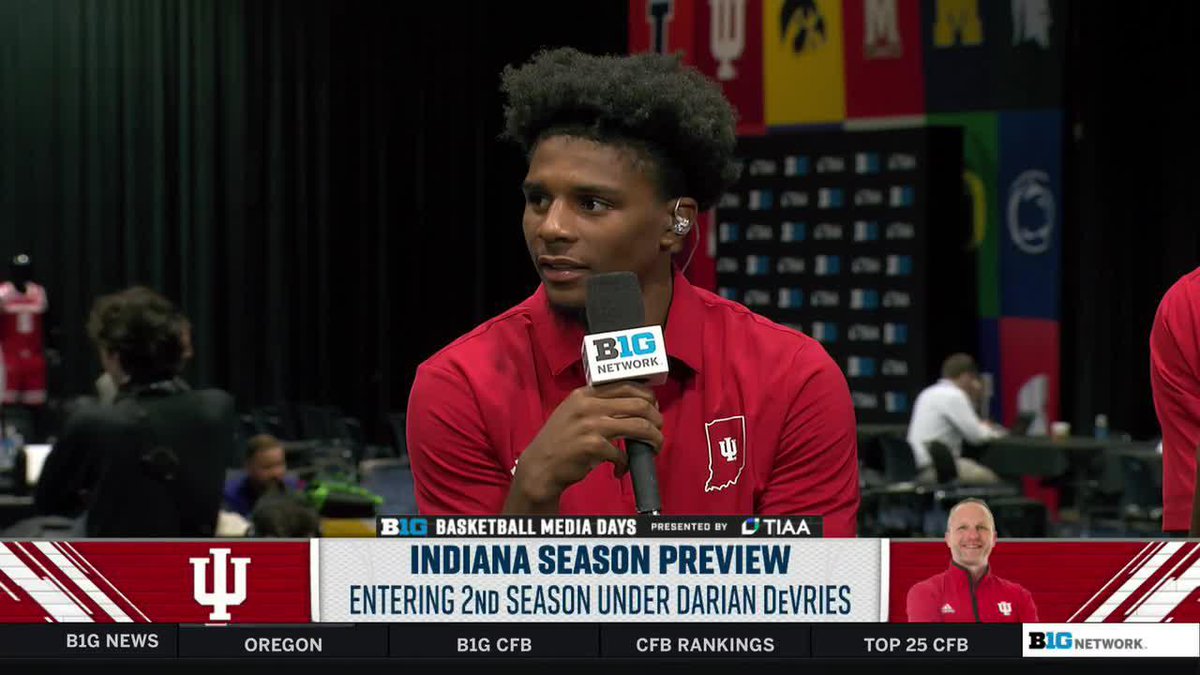 “This year I’m most excited just to show everybody that I’m not just a scorer.” Markus Burton is ready to show you what he can do at Indiana Basketball 🙌