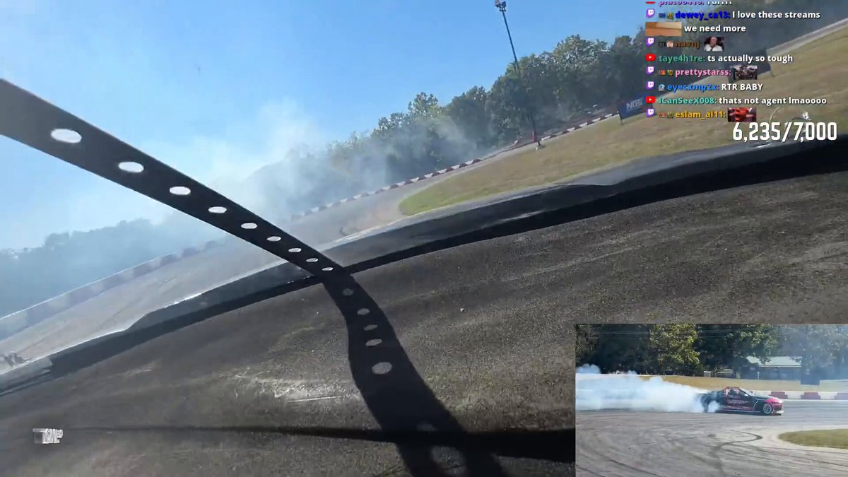 Agent was all smiles sitting passenger with the legendary T-Pain as he showed him how to properly drift in a car 😭🔥