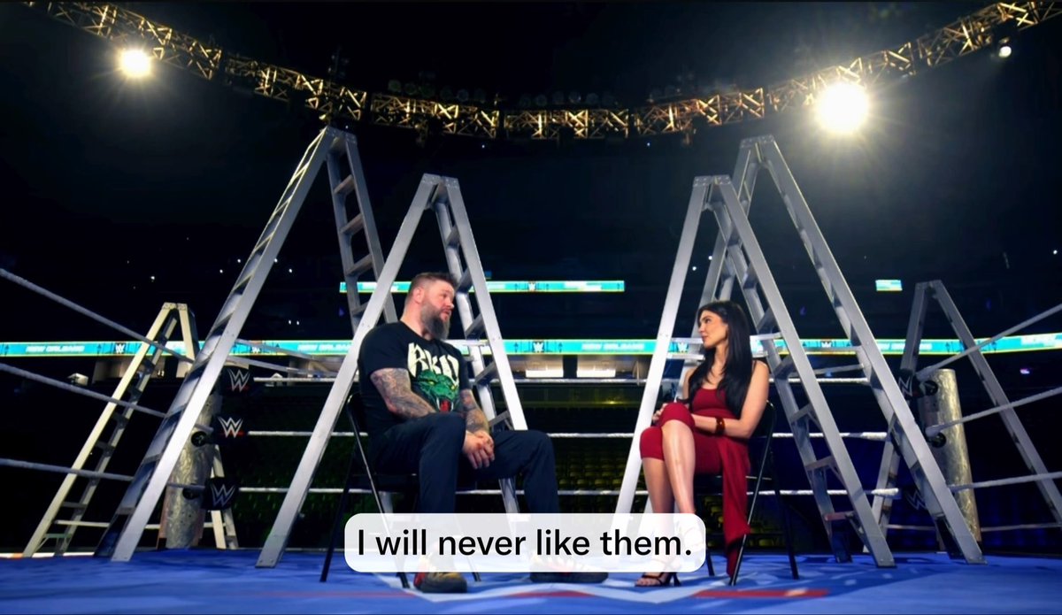 KEVIN OWENS SAYS HE IS GOING TO END THE CAREER OF CM PUNK 🤯 “I’m going into this ladder match with a lot of different goals, one is to end the career of that scum bag CM Punk” “I don’t like him, i never did, i don’t want him around my locker room, i don’t want him on my shows” “The fans can love em it’s because they don’t know him” #MITB
