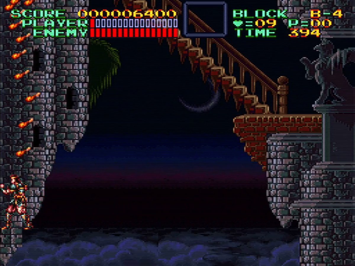 Simon's secret stock before Dracula. Super Castlevania IV [SNES] 1991