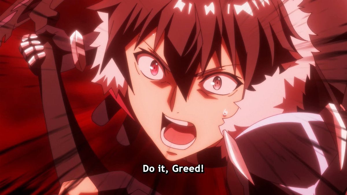 The hunger continues. Fate and Greed return as they seek to master the power of Gluttony 🗡️🛡️ Berserk of Gluttony Season 2 is coming next year to Crunchyroll. #NYCC