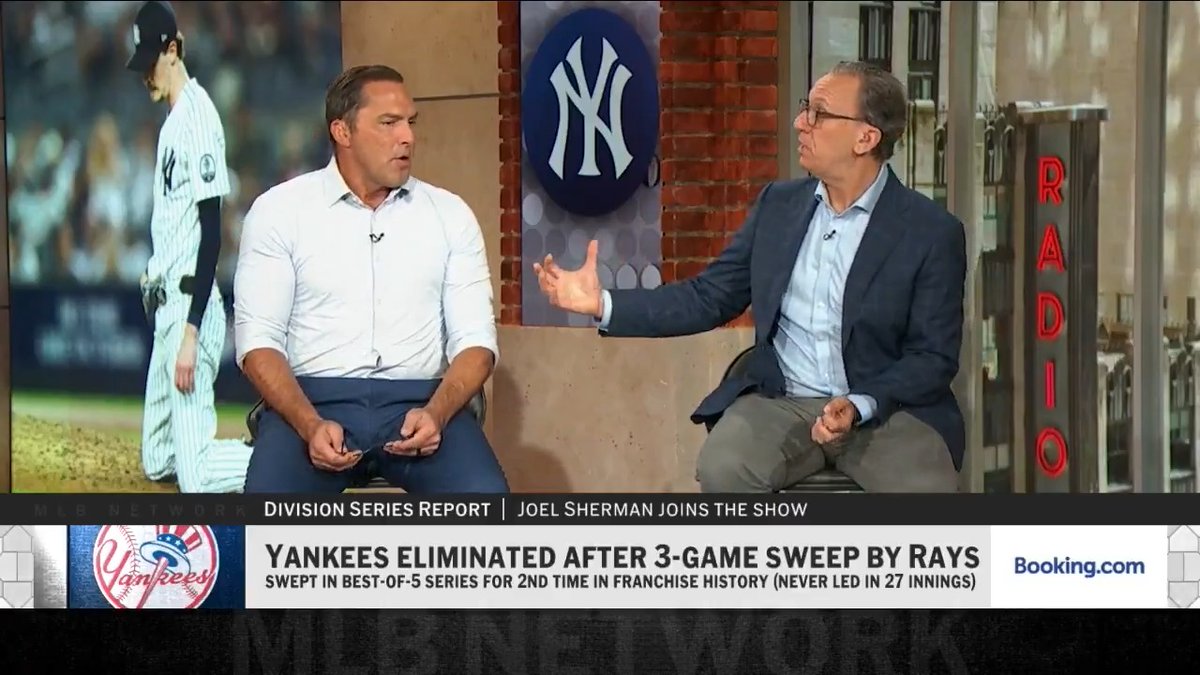 “They fall into bad habits...I don't think it's a talent issue.” Joel Sherman and Mark DeRosa go back-and-forth on the Yankees after being swept in the ALDS by the Rays.