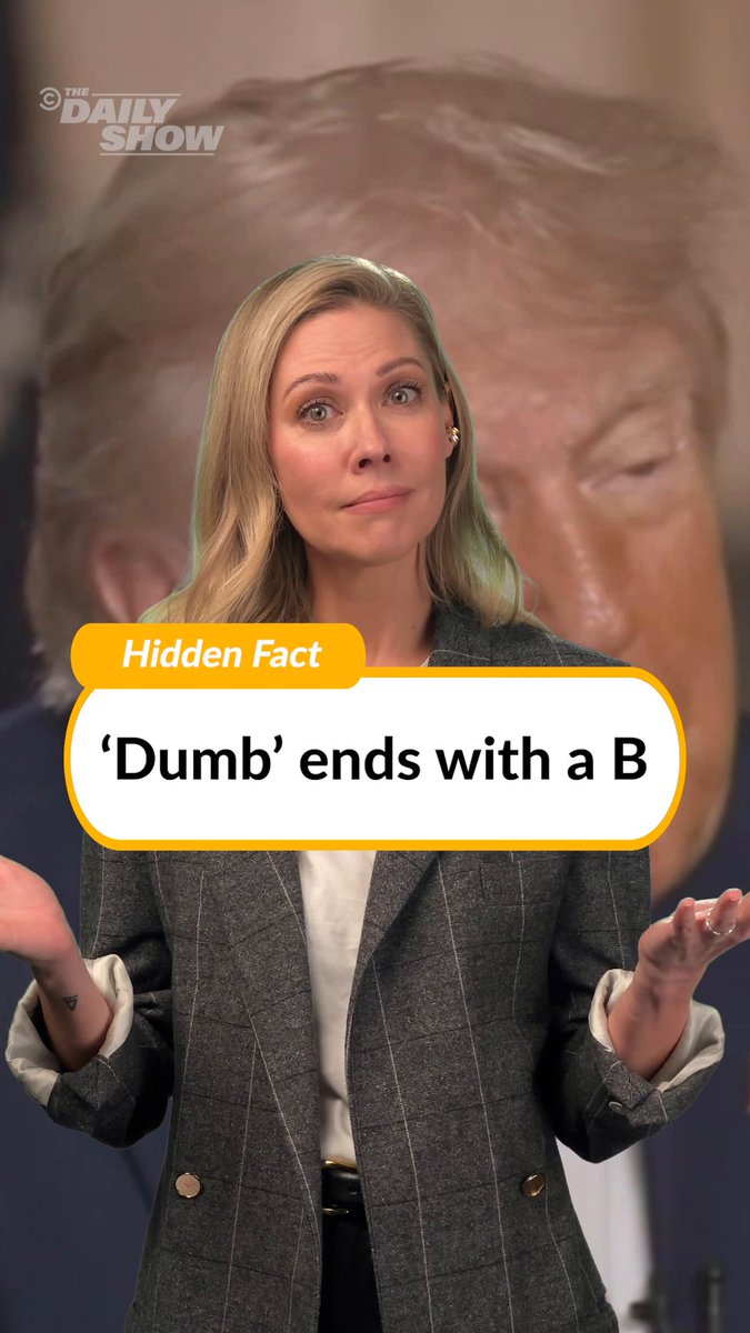 Most people don't realize dumb is spelled with a B