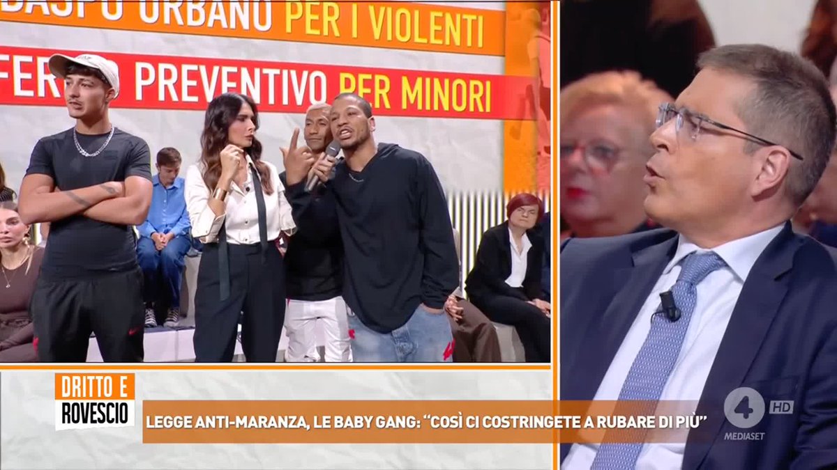 "Diamoci del lei, visto che non siamo fratelli e non abbiamo studiato insieme!" Daniele Capezzone a Mohamed, giovane di seconda generazione di origine algerina. #drittoerovescio