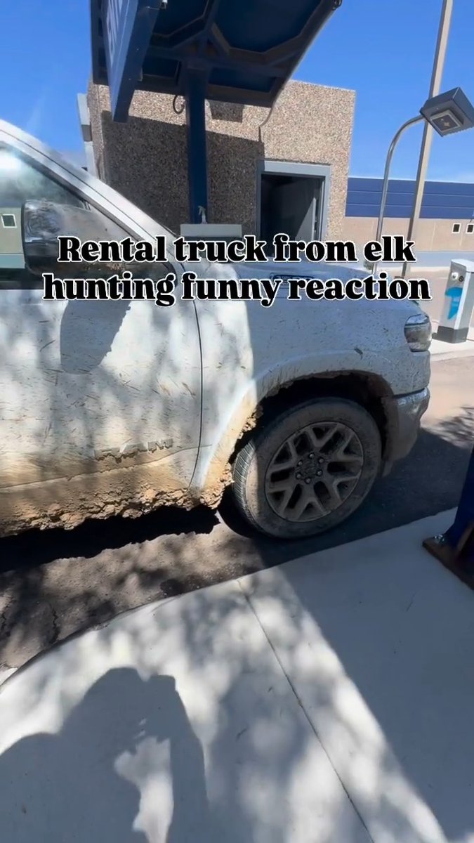 Have you trashed the rental truck while hunting before 😂😂🛻 📸John Richards.tv #ITSINOURBLOOD #outdoors #hunting #truck #huntingtrip