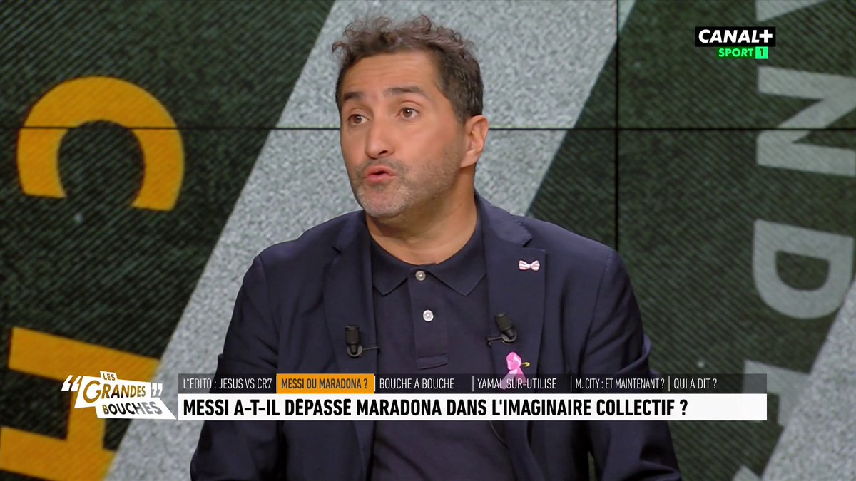 #LGB 🔴 : 🎙️ Messi ou Maradona : Nabyl tranche en faveur de Maradona, qu’il considère comme un véritable mythe du football argentin 🇦🇷🐐