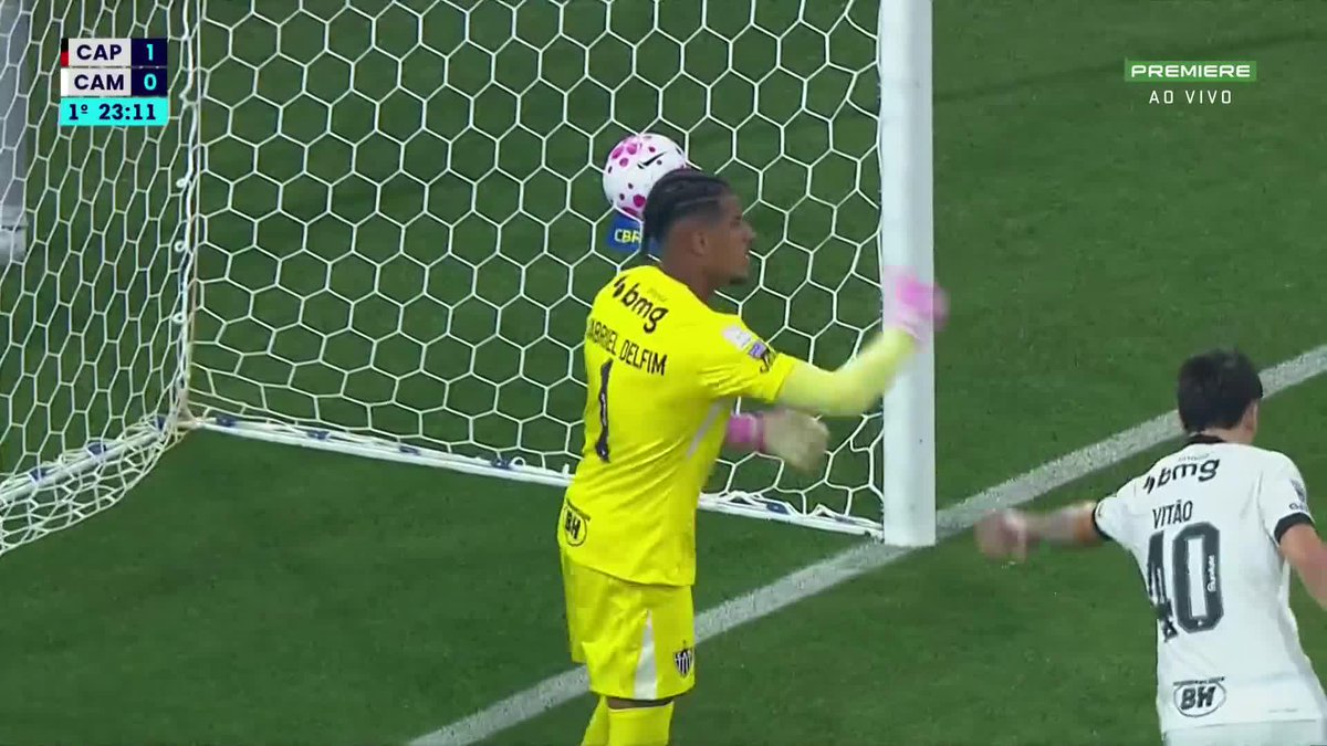 Que defesaça do Gabriel Delfim 😳🧤 🎥 Premiere