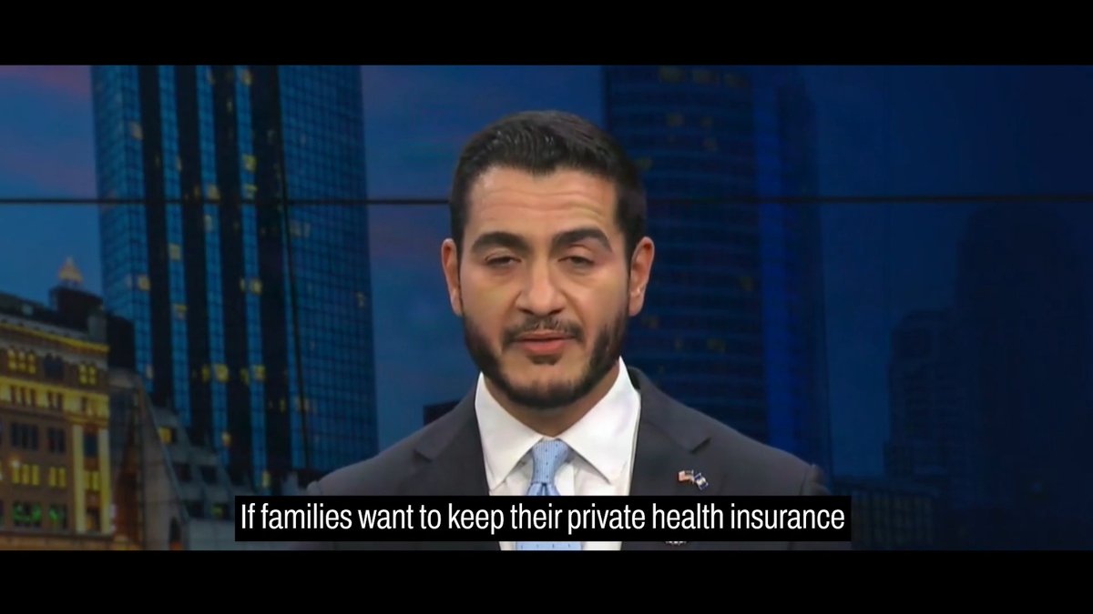 🚨 TOTAL LIE Abdul El-Sayed: "If families want to keep their private health insurance, that’s fine by me." Here is years of Abdul vowing to eliminate private health insurance plans: