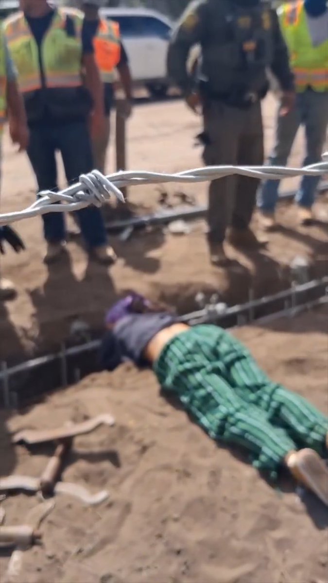 HOLY SH*T.. Liberals are jumping onto the border wall construction and attempting to chain themselves to rebar in front of machinery. Border Patrol also had to pull one protester out of a tree with a CRANE, and another woman stayed chained to a gravel truck for almost 7 hours before agents sawed her loose. Around two dozen protesters have been arrested so far, A country isn’t a country without a border. These people are mental.
