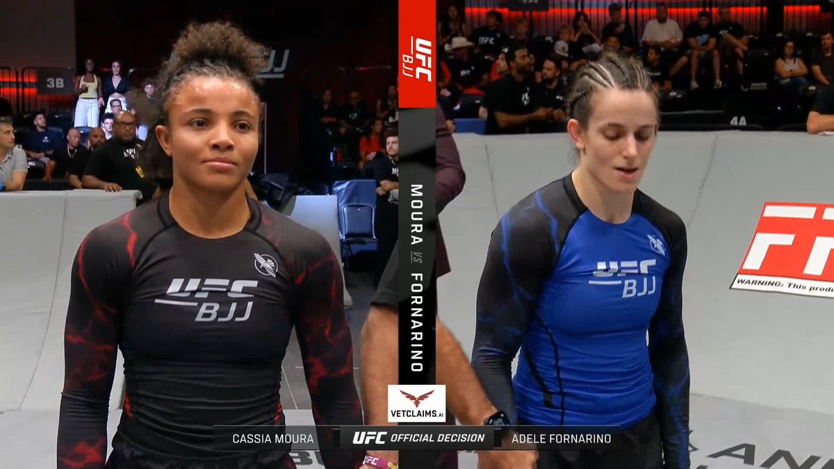 FIRST DOUBLE CHAMP IN UFC BJJ HISTORY ‼️ Cassia Moura is the NEW UFC BJJ Flyweight Champion 🏆 #UFCBJJ12