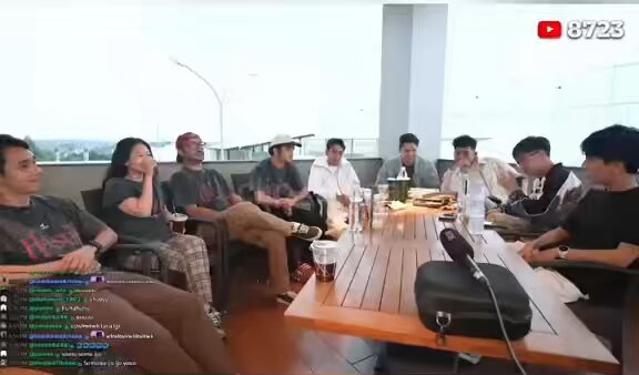 beberapa member marapthon kompak sindir tepe di depannya langsung