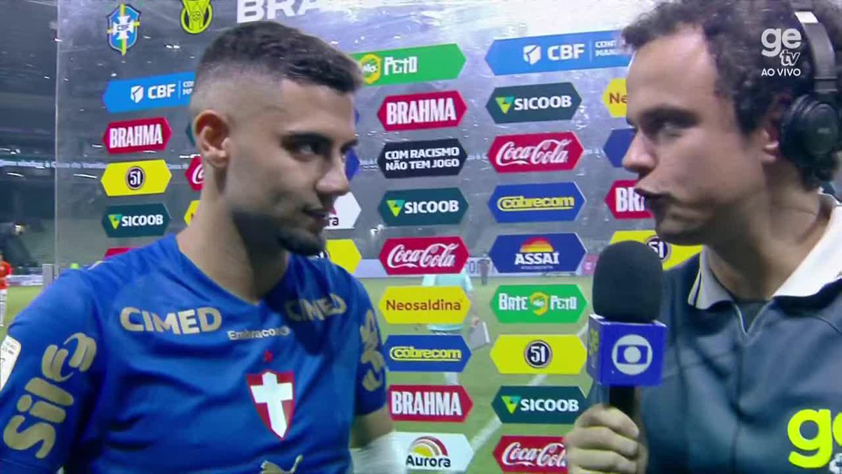 🗣️ Jogada ensaiada? O Andreas explicou o gol da vitória do Palmeiras contra o Bahia!
