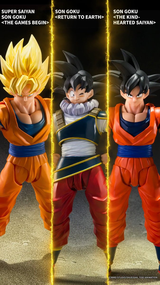 「S.H.Figuarts 孫悟空〈地球への帰還〉」は、別売りの一部商品と表情や髪の毛等のパーツを交換可能！組み合わせてさらに多彩なポーズや表情を楽しめます!! まずは10月9日13時より受注開始の「S.H.Figuarts 孫悟空〈地球への帰還〉」を予約しよう！ 🛒 #t_shf #dragonball
