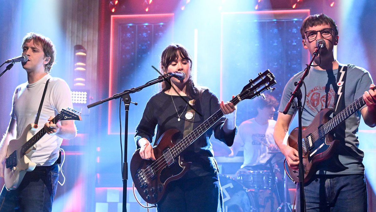 Westside Cowboy makes their U.S. TV debut to perform "Pin Up Boys"! Watch the full performance ⬇️ #FallonTonight