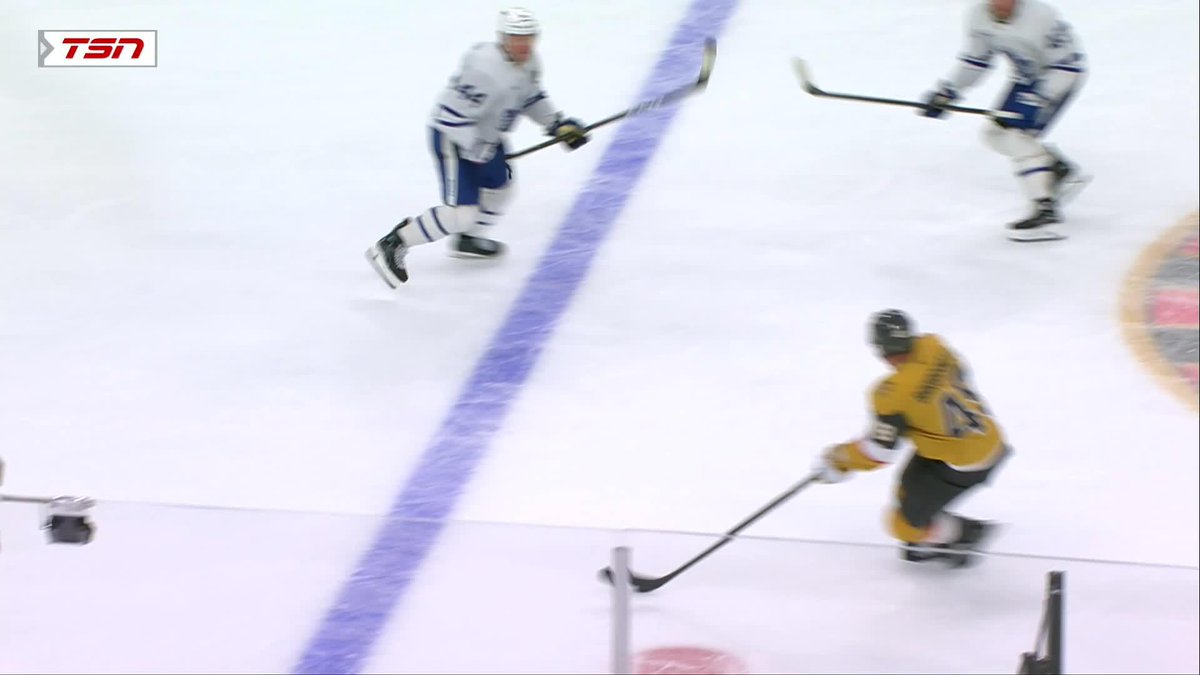 Oliver Ekman-Larsson leaves the game following this hit from Jeremy Lauzon. No penalty on the play.