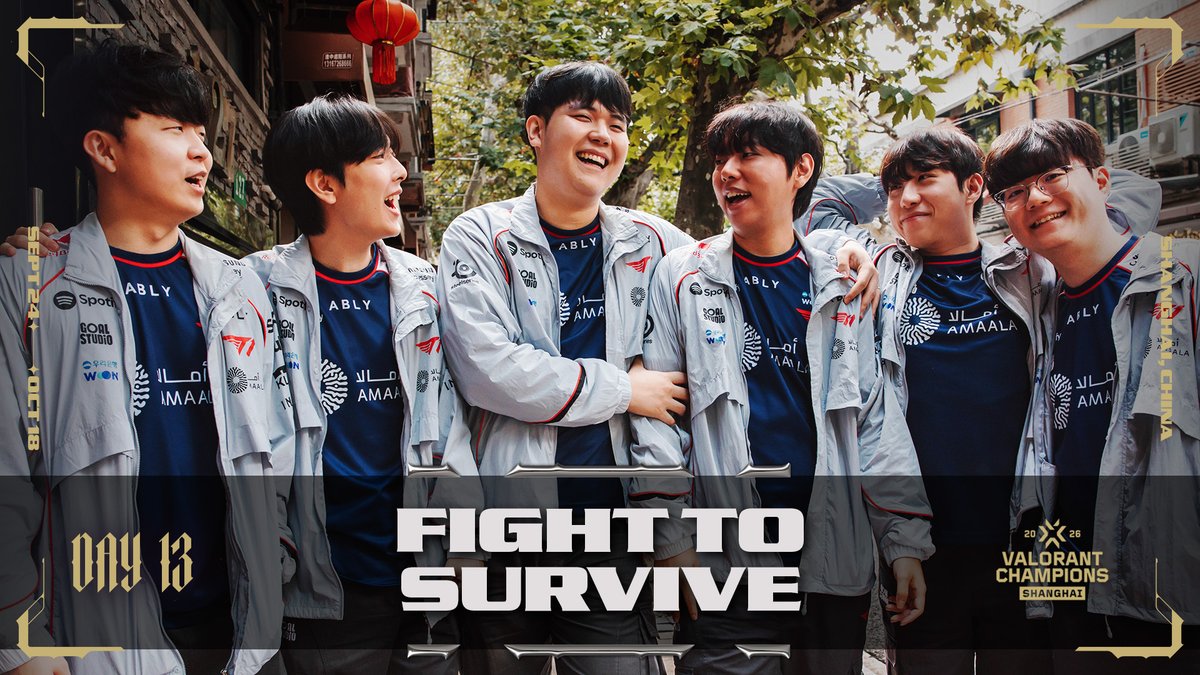 The lower bracket gets serious with elimination on the line. Paper Rex and T1 VALORANT look to turn past comeback runs into another one before 100 Thieves VALORANT and NS RedForce Valorant battle to avoid going home. It’s time for Day 13 of #VALORANTChampions Shanghai!
